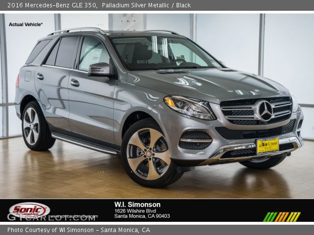 2016 Mercedes-Benz GLE 350 in Palladium Silver Metallic
