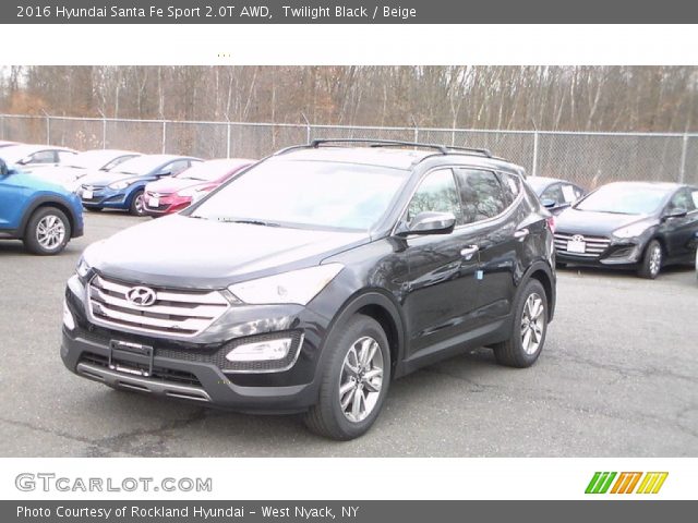 2016 Hyundai Santa Fe Sport 2.0T AWD in Twilight Black