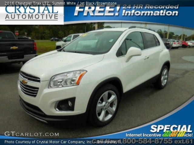 2016 Chevrolet Trax LTZ in Summit White