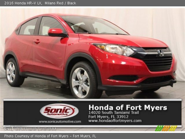 2016 Honda HR-V LX in Milano Red