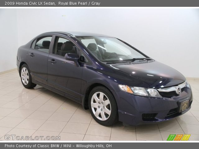 2009 Honda Civic LX Sedan in Royal Blue Pearl