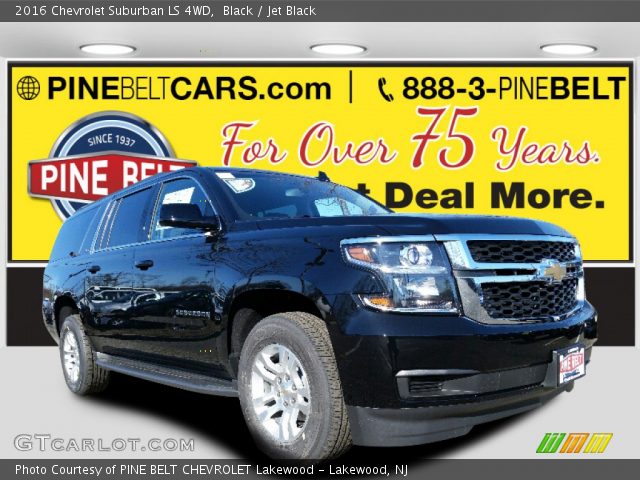 2016 Chevrolet Suburban LS 4WD in Black