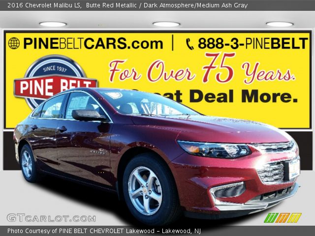2016 Chevrolet Malibu LS in Butte Red Metallic