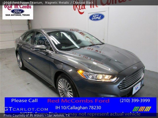 2016 Ford Fusion Titanium in Magnetic Metallic