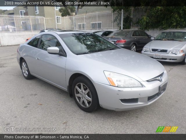 2003 Honda Accord EX V6 Coupe in Satin Silver Metallic