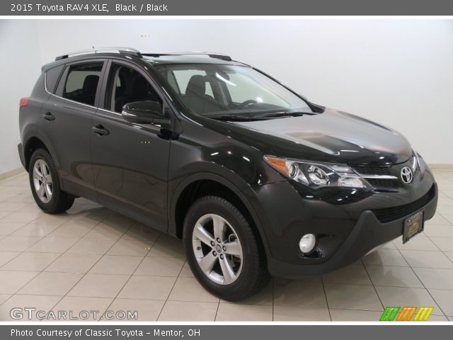 2015 Toyota RAV4 XLE in Black