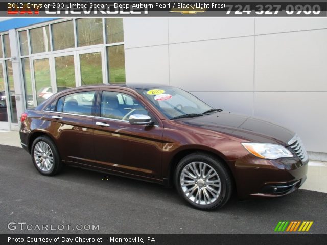 2012 Chrysler 200 Limited Sedan in Deep Auburn Pearl