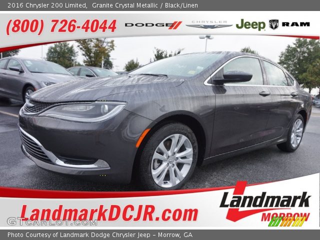 2016 Chrysler 200 Limited in Granite Crystal Metallic