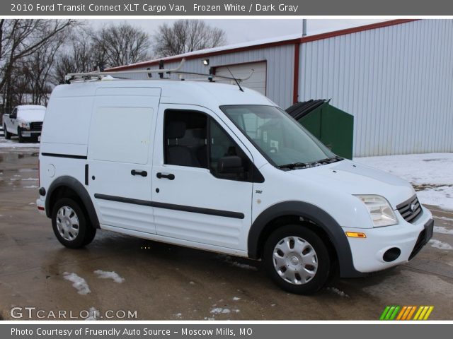 2010 Ford Transit Connect XLT Cargo Van in Frozen White
