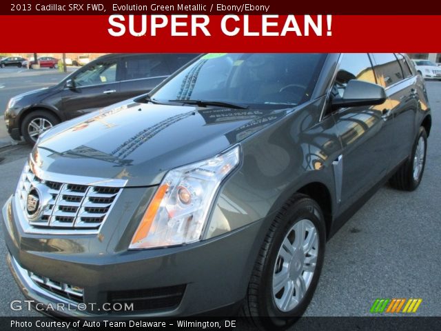 2013 Cadillac SRX FWD in Evolution Green Metallic