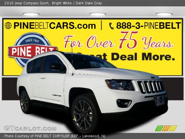 2016 Jeep Compass Sport in Bright White