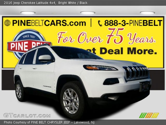 2016 Jeep Cherokee Latitude 4x4 in Bright White