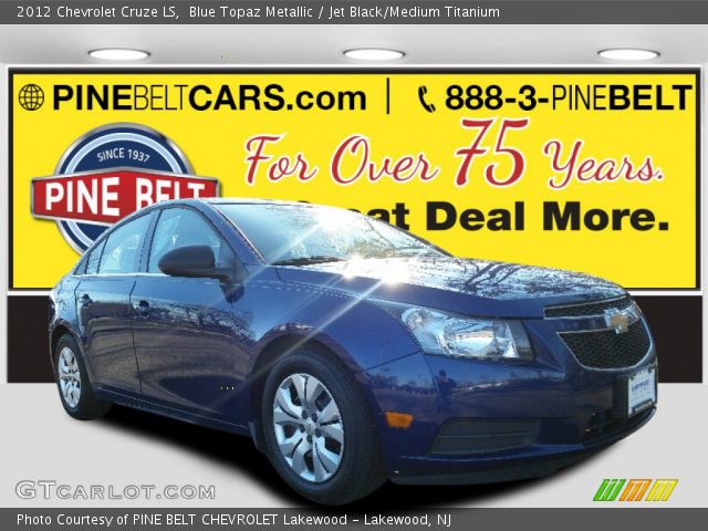 2012 Chevrolet Cruze LS in Blue Topaz Metallic