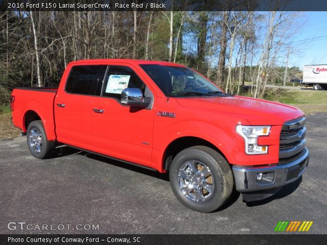 2016 Ford F150 Lariat SuperCrew in Race Red