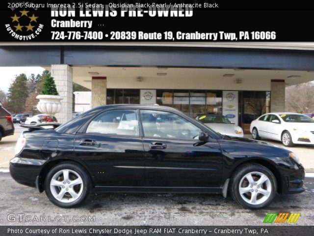 2006 Subaru Impreza 2.5i Sedan in Obsidian Black Pearl