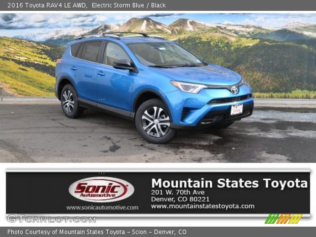 2016 Toyota RAV4 LE AWD in Electric Storm Blue