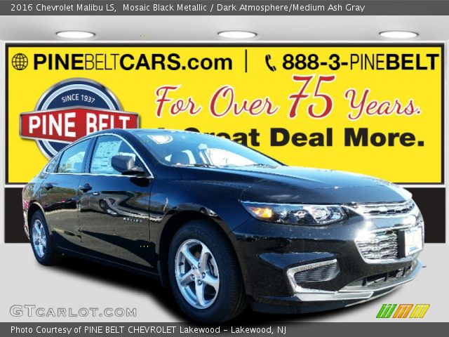 2016 Chevrolet Malibu LS in Mosaic Black Metallic