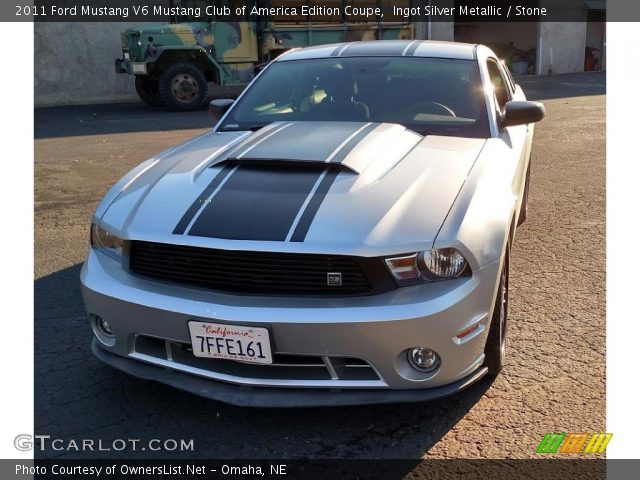 2011 Ford Mustang V6 Mustang Club of America Edition Coupe in Ingot Silver Metallic