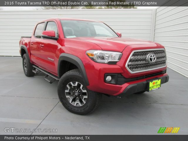 2016 Toyota Tacoma TRD Off-Road Double Cab in Barcelona Red Metallic
