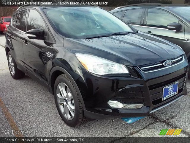 2016 Ford Escape Titanium in Shadow Black