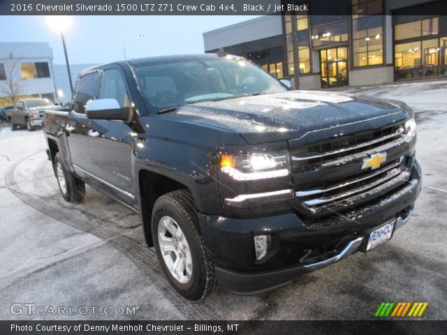 2016 Chevrolet Silverado 1500 LTZ Z71 Crew Cab 4x4 in Black