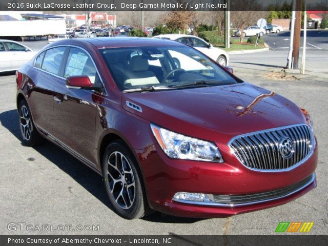 2016 Buick LaCrosse Leather Group in Deep Garnet Metallic