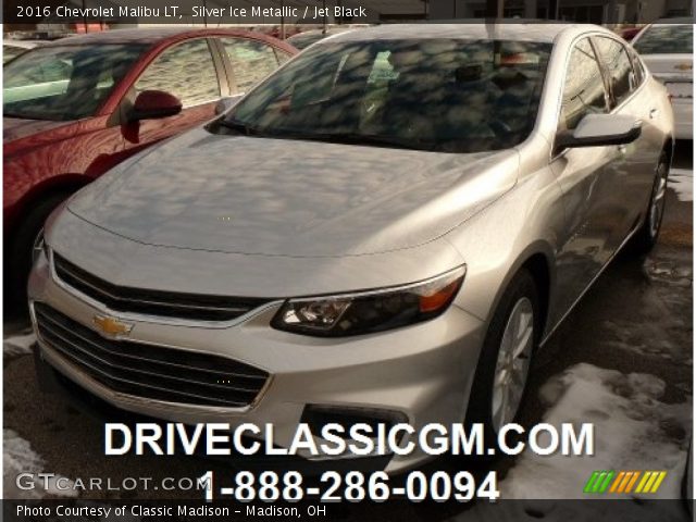 2016 Chevrolet Malibu LT in Silver Ice Metallic