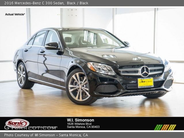 2016 Mercedes-Benz C 300 Sedan in Black