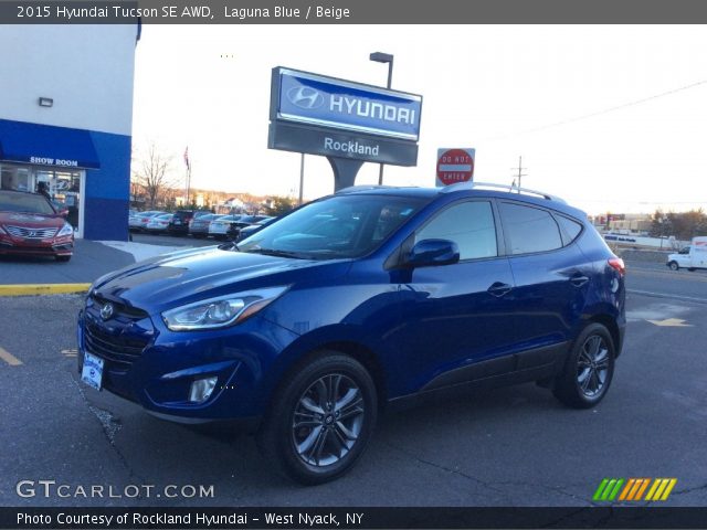 2015 Hyundai Tucson SE AWD in Laguna Blue