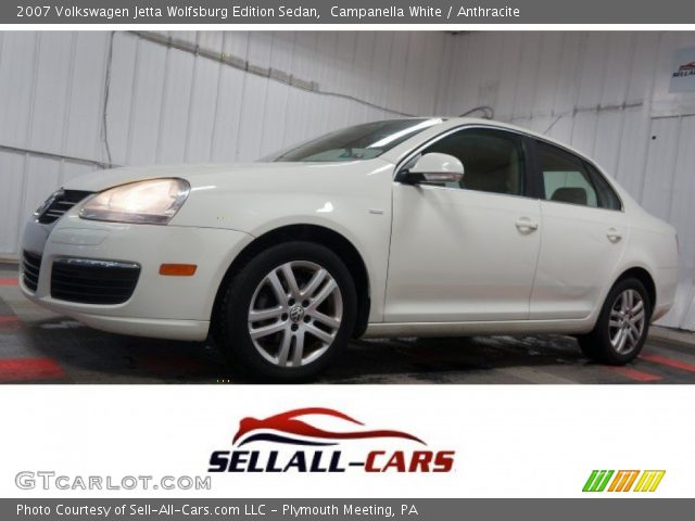 2007 Volkswagen Jetta Wolfsburg Edition Sedan in Campanella White