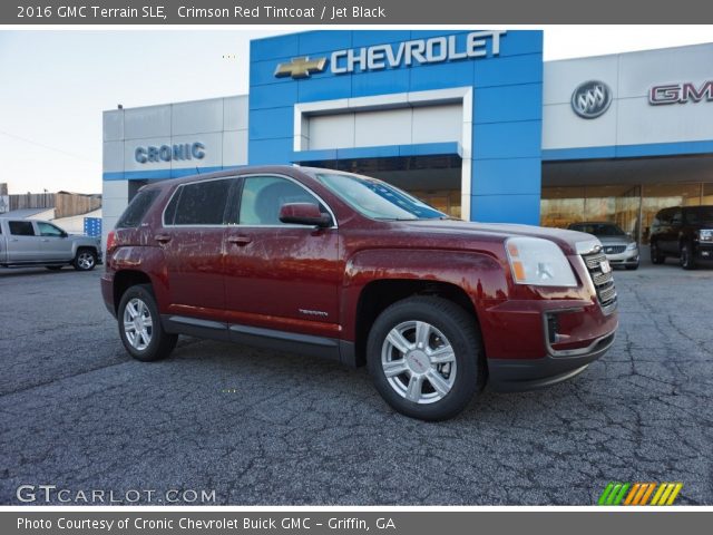 2016 GMC Terrain SLE in Crimson Red Tintcoat