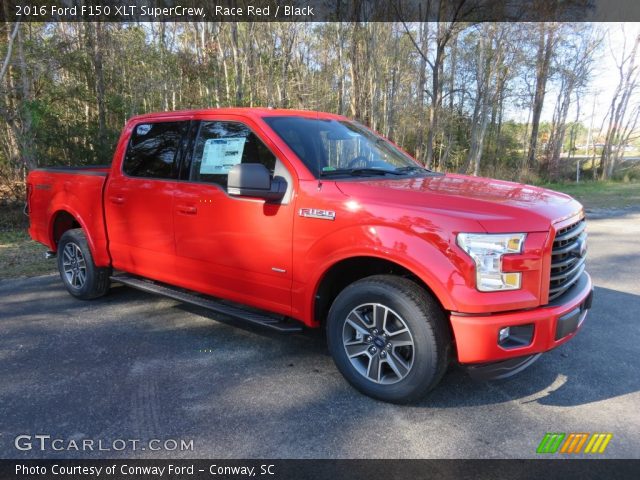 2016 Ford F150 XLT SuperCrew in Race Red