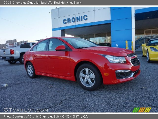 2016 Chevrolet Cruze Limited LT in Red Hot
