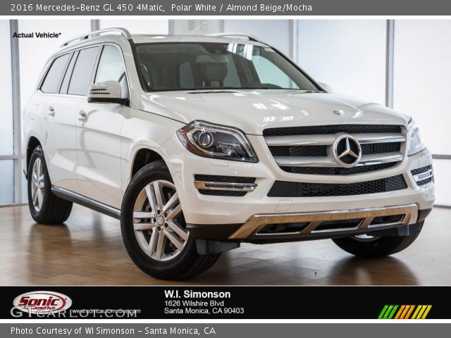 2016 Mercedes-Benz GL 450 4Matic in Polar White