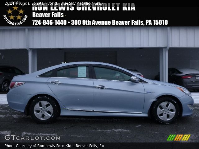 2011 Hyundai Sonata Hybrid in Blue Sky Metallic