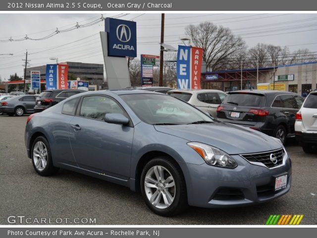 2012 Nissan Altima 2.5 S Coupe in Ocean Gray