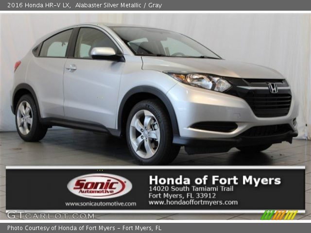 2016 Honda HR-V LX in Alabaster Silver Metallic