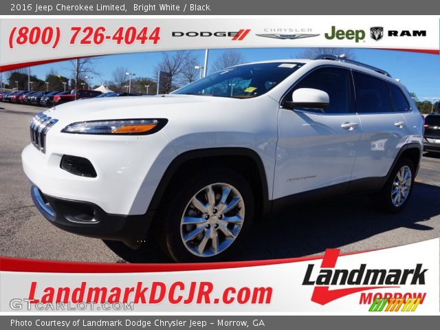 2016 Jeep Cherokee Limited in Bright White