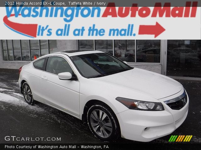 2012 Honda Accord EX-L Coupe in Taffeta White