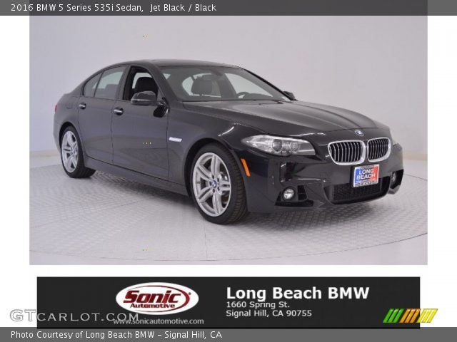 2016 BMW 5 Series 535i Sedan in Jet Black