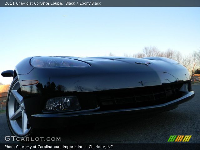 2011 Chevrolet Corvette Coupe in Black