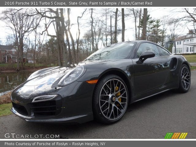 2016 Porsche 911 Turbo S Coupe in Slate Grey, Paint to Sample