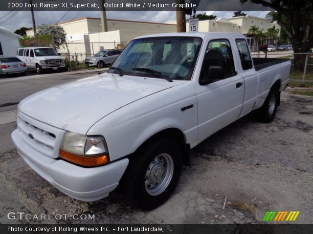 2000 Ford Ranger XL SuperCab in Oxford White