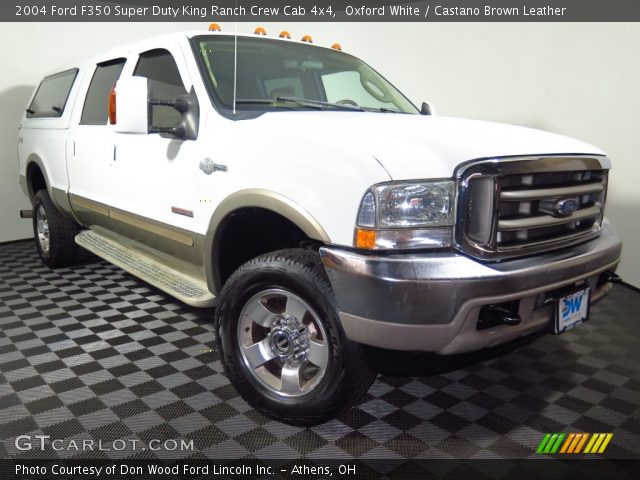 2004 Ford F350 Super Duty King Ranch Crew Cab 4x4 in Oxford White