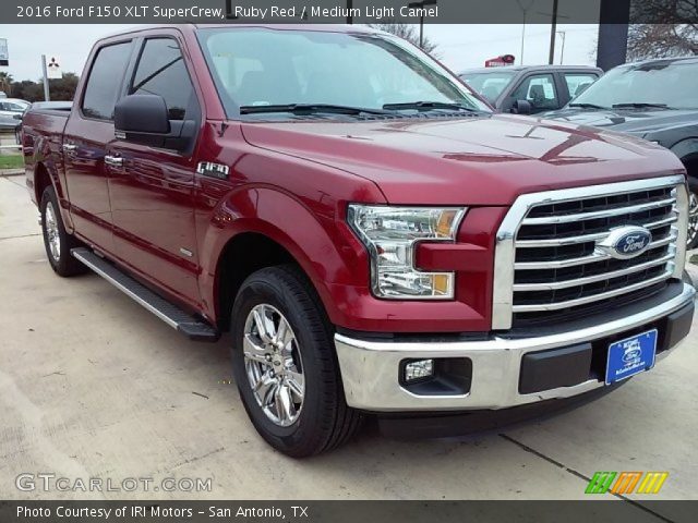 2016 Ford F150 XLT SuperCrew in Ruby Red