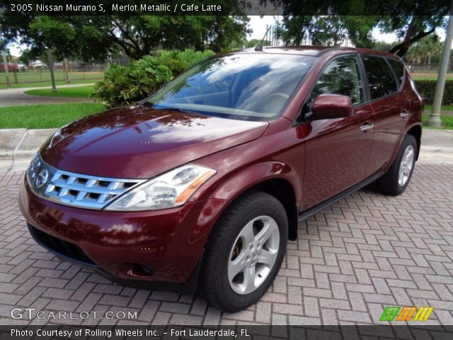 2005 Nissan Murano S in Merlot Metallic