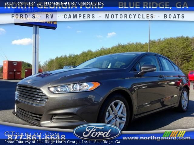 2016 Ford Fusion SE in Magnetic Metallic