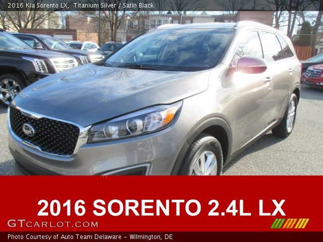 2016 Kia Sorento LX in Titanium Silver