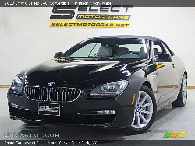 2013 BMW 6 Series 640i Convertible in Jet Black