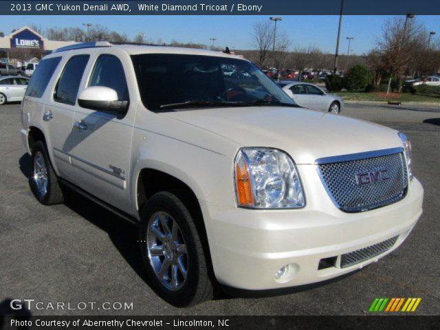 2013 GMC Yukon Denali AWD in White Diamond Tricoat